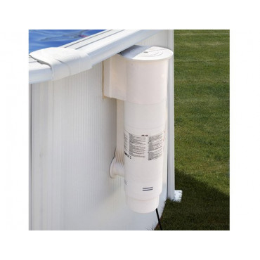 Kit piscine hors sol acier ovale BORA BORA - Filtre à cartouche 1