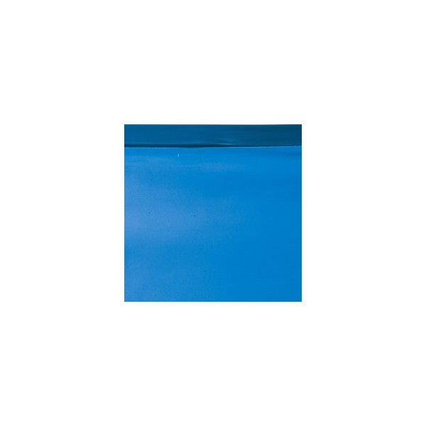 Kit piscine hors sol acier ovale ATLANTIS - Liner bleu