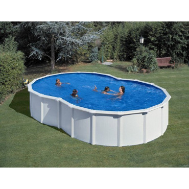 Kit piscine hors sol acier en 8 VARADERO - 640/500