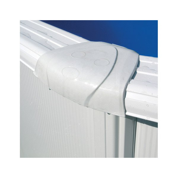 Kit piscine hors sol acier en 8 VARADERO - Margelle