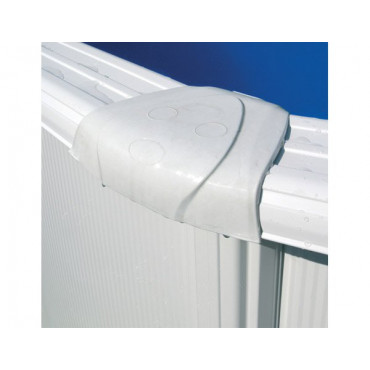 Kit piscine hors sol acier en 8 VARADERO - Margelle