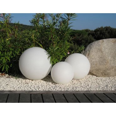 Boule lumineuse blanche (secteur) - 5
