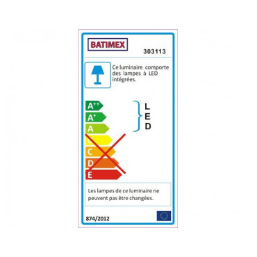 Cube lumineux LED multicolore sur secteur - 6