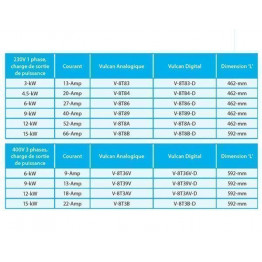Réchauffeur piscine analogique VULCAN 2