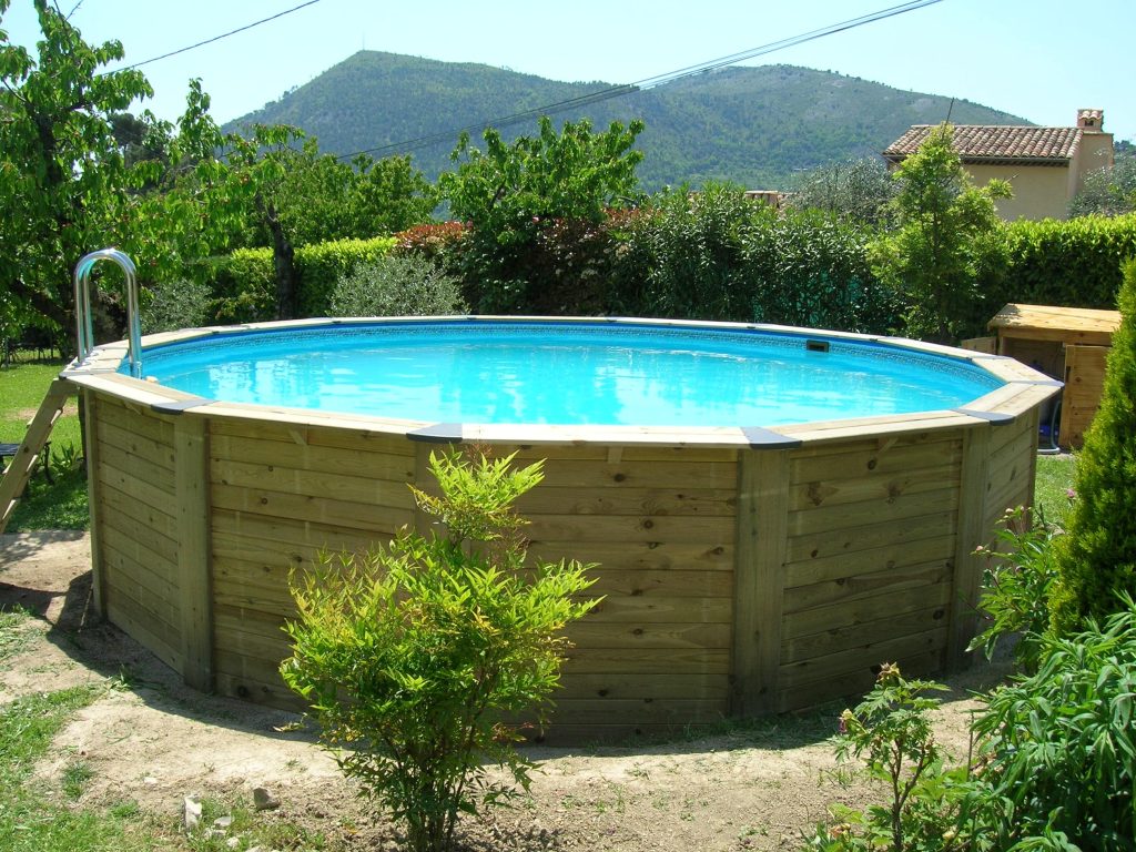 Piscine bois sans dalle béton