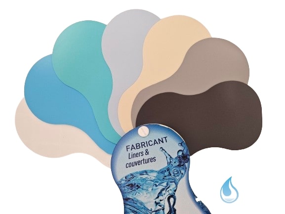 Couleur liner uni pour piscine