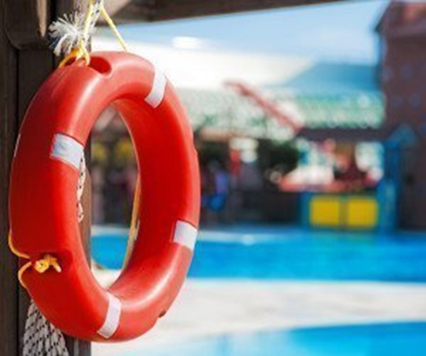 piscine protégée