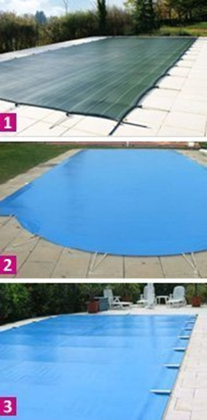 bâche de sécurité pour piscine