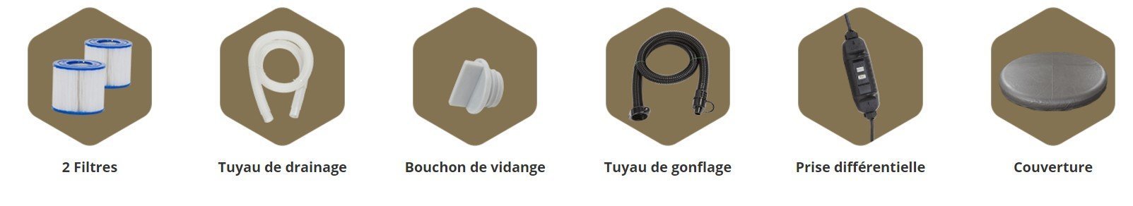 Accessoires du spa Vita Premium